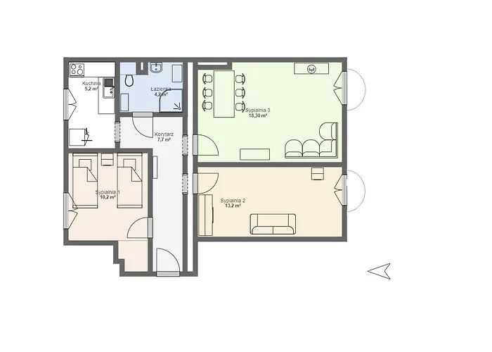 Апартаменты Mila